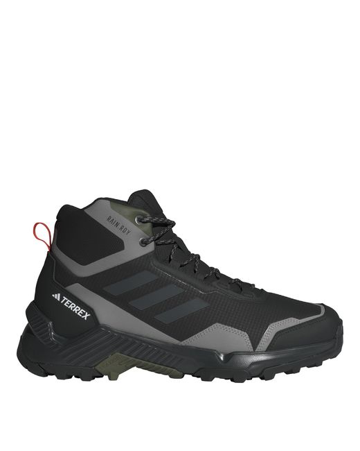 Adidas Black Terrex Eastrail Mid Waterproof Hiking Shoes for men