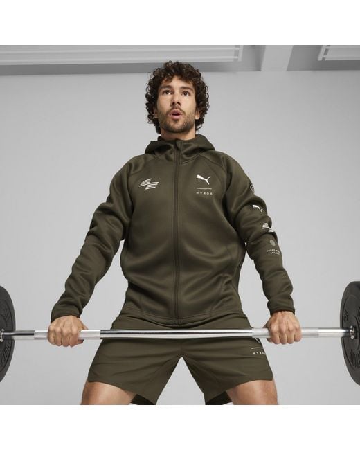 PUMA Green Hyrox X Cloudspun Techbl Jacket Training for men