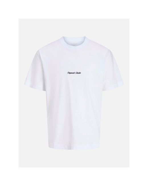 Jack & Jones White Norrebro T-Shirt for men