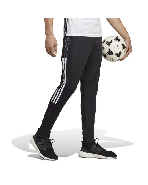 Adidas Black Trio 21 Tracksuit Bottoms for men