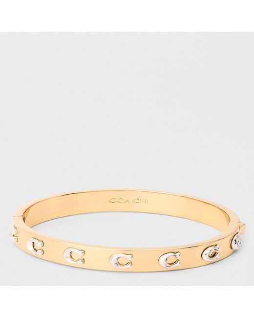 COACH Multicolor C Logo Bangle