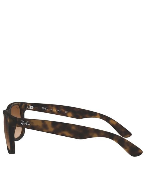 Ray-Ban Brown Justin Square Sunglasses