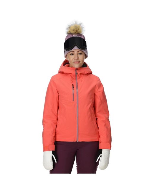 Spyder Red Temerity Waterproof Insulated Ski Jacket