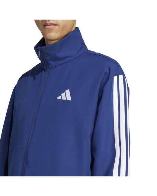 Adidas Blue M 3S Wv Tt Ts for men
