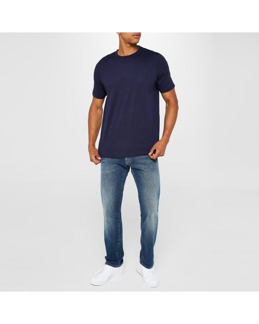 Donnay Blue 3 Pack T Shirts for men
