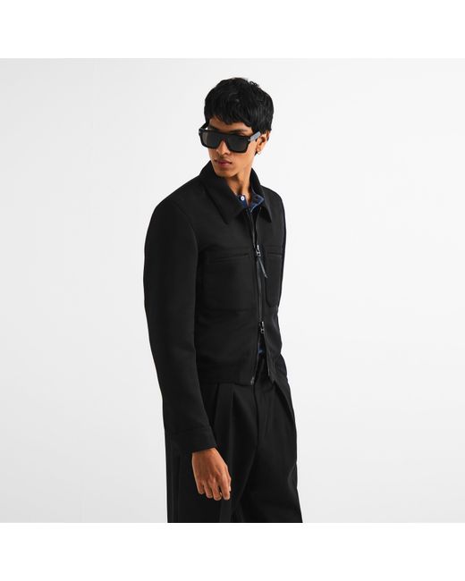 Tom Ford Black Harrington Jacket for men