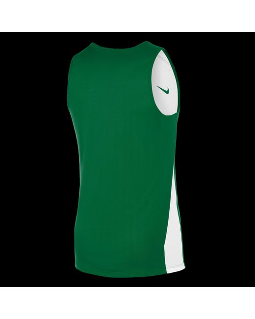 Nike Green Performance Basketball Jersey for men