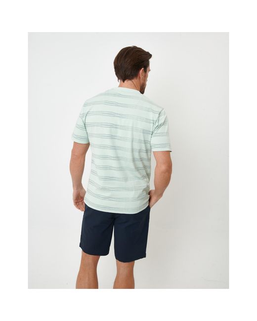Saltwell White Dunbarton Regular Fit T-Shirt for men