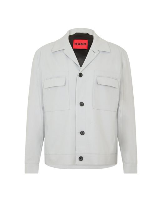 HUGO Gray Juliano243F1 Bl for men