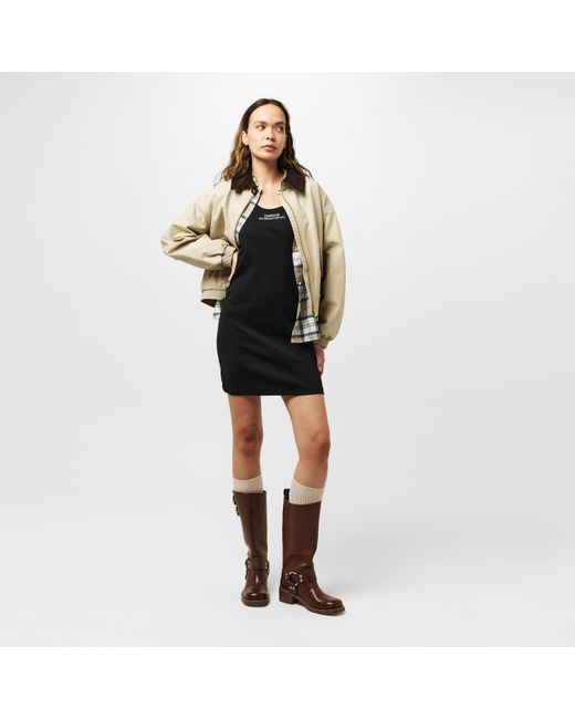 Barbour Black B.Intense Ozanne Mini Cut Out Dress