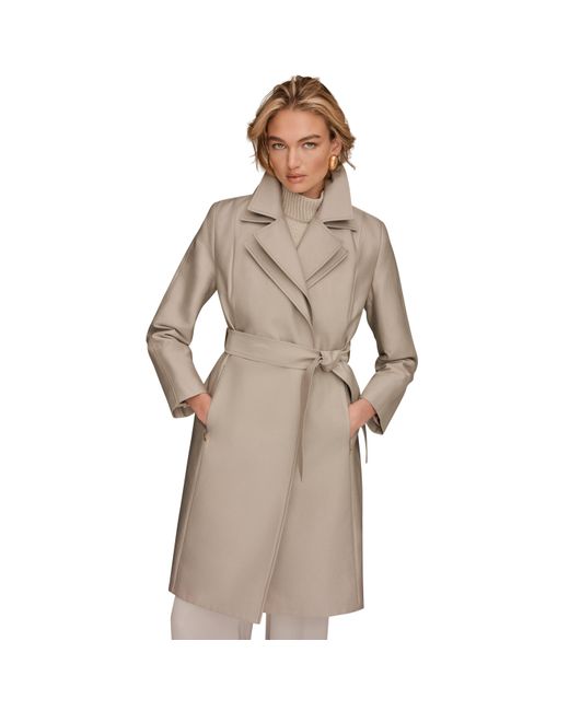 Donna Karan Natural Trench Coat