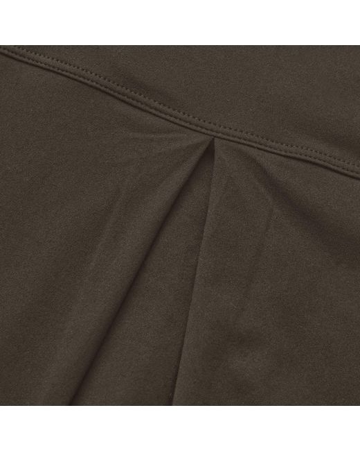 La Gear Brown Essential Pleat-Back T-Shirt