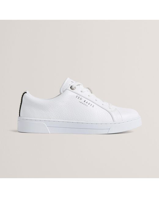 Ted Baker White Ted Webbing Trainer