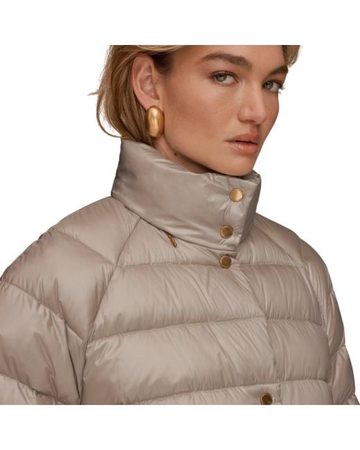 Donna Karan Multicolor Short Puffer Jacket