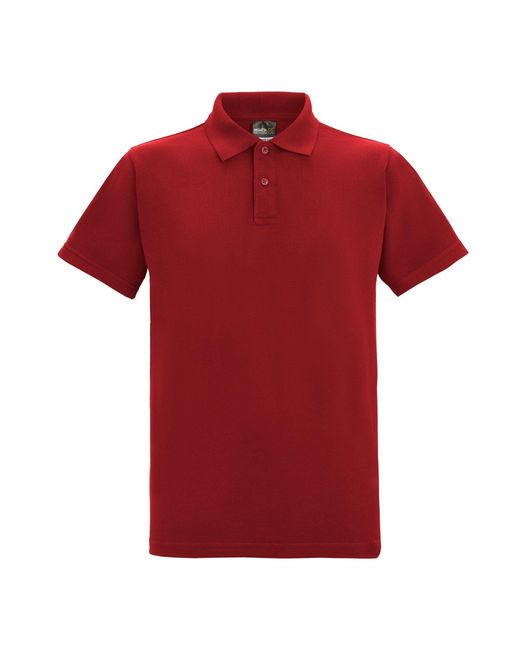 Regatta Red Pro 50/50 Pique Polo for men