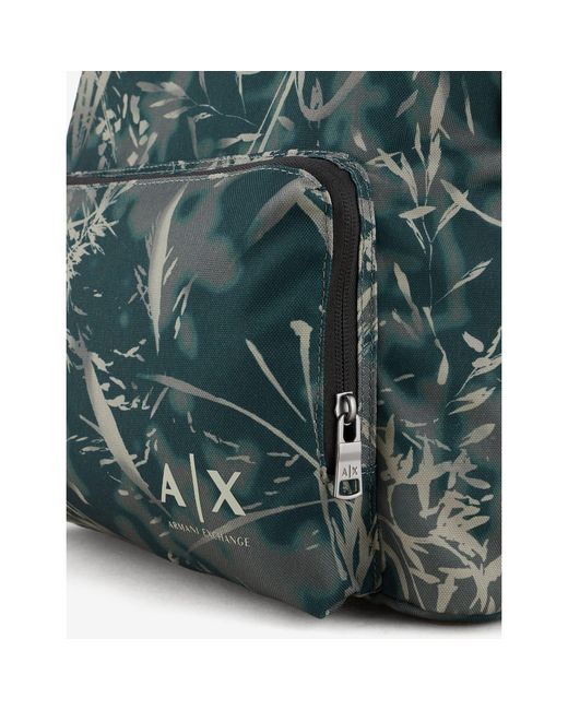 ARMANI EXCHANGE Green Backpack for men