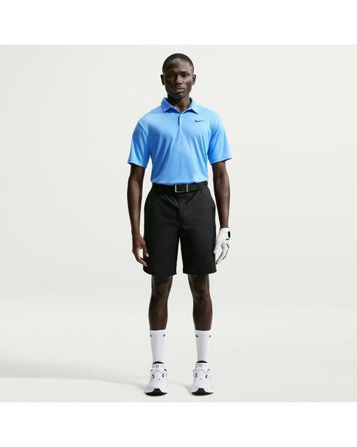 Nike Blue Short Sleeve Performance Polo Shirt for men