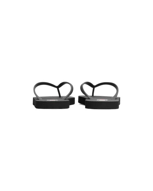 Tommy Hilfiger Black Tjm Beach Sandal for men