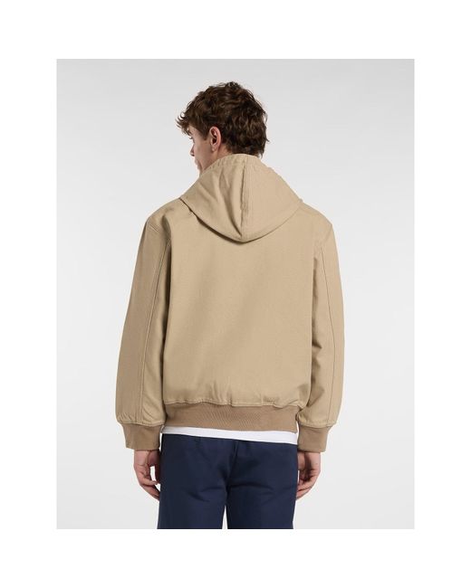 Dickies Natural Canvas Hood Bomber for men