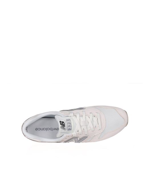 New Balance White Nb 373