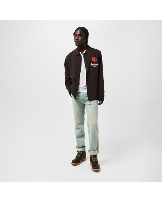 KENZO Brown Futura Coach Jacket for men
