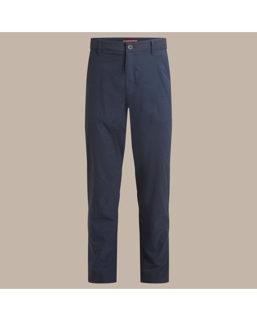 Craghoppers Blue Nosilife Santos Ii Golf Trousers for men