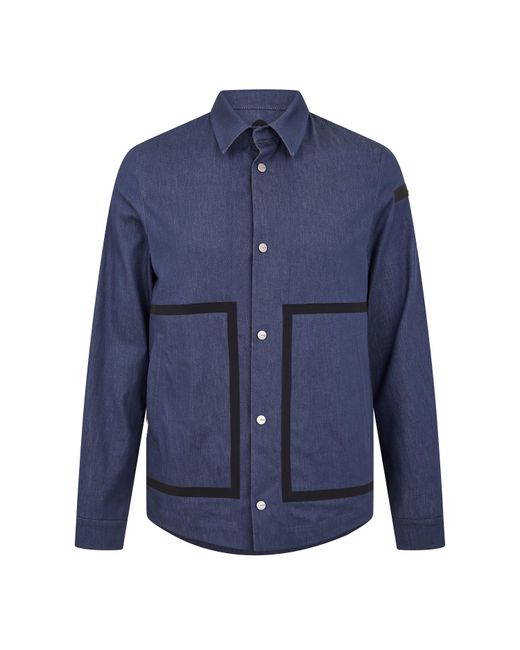 Roberto Ricci Designs Blue Overshirt for men