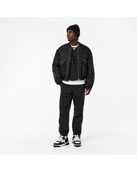 Represent Black Closed Cuff Woven Tracksuit Joggers for men