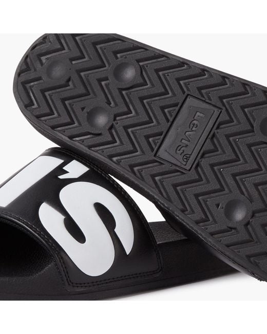 Levi's Blue June Pool Shoes for men