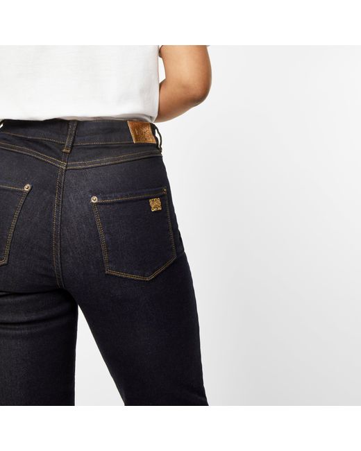 Biba Blue Kiri Slim Straight Jeans