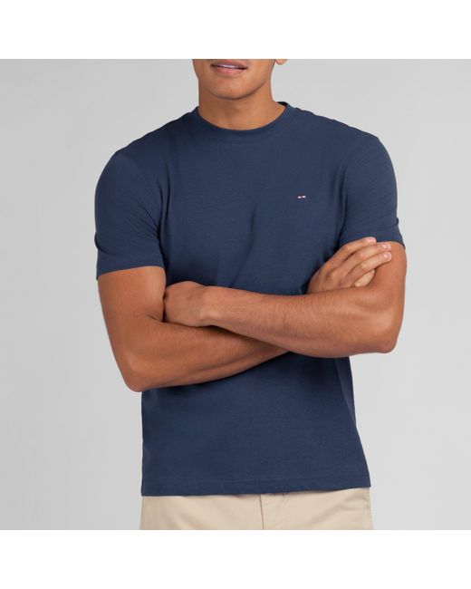 Eden Park Blue Short-Sleeved T-Shirt for men