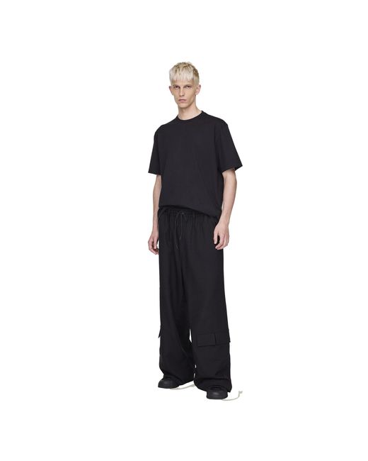 Y-3 Black T-Shirt for men
