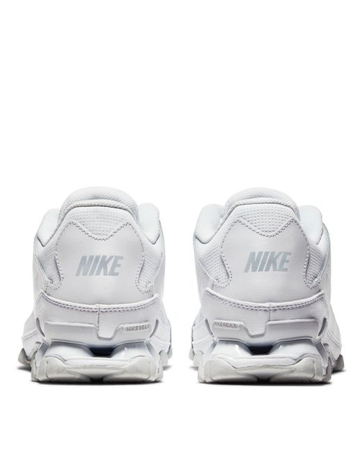 Nike White Reax 8 Tr Workout Shoes for men