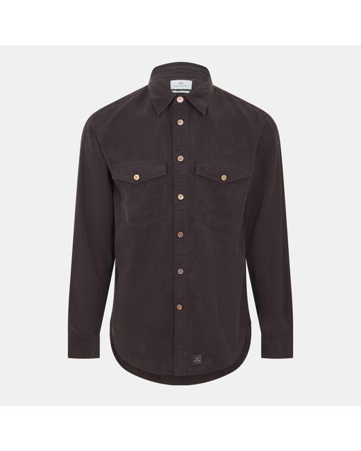 Paul Smith Blue Long Sleeve Tailored Fit Shirt for men