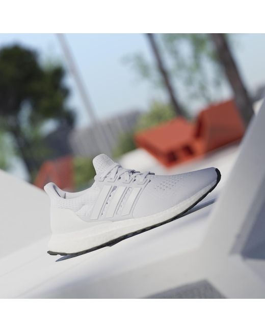 Adidas White Ultraboost 1.0 Shoes