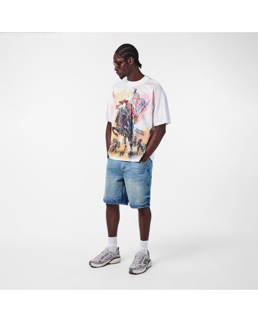 Represent Multicolor X Iron Maiden Bold Fashion Heavy Metal T-Shirt for men