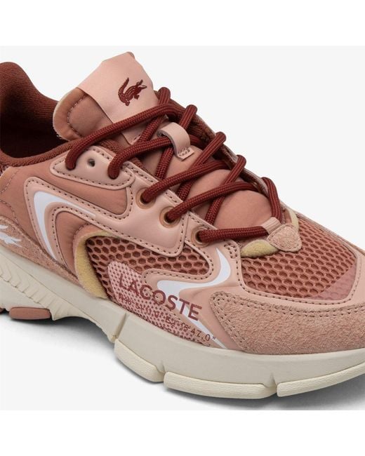 Lacoste Pink L003 Neo Trainers
