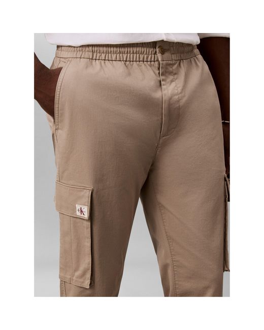 Calvin Klein Natural Skinny Cargo Trouser for men