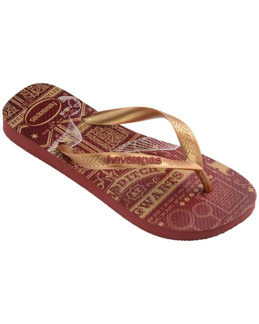 Havaianas Red Flip Flops