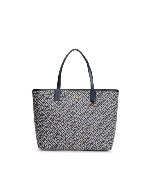Tommy Hilfiger Gray Tote Bag