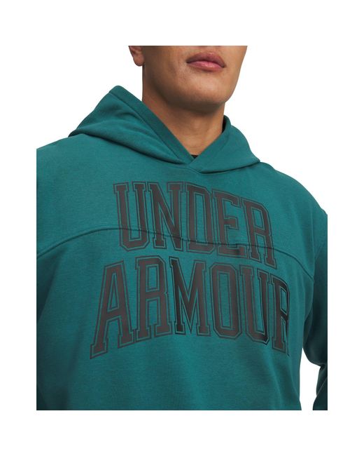 Under Armour Green Performance Hoodie for men