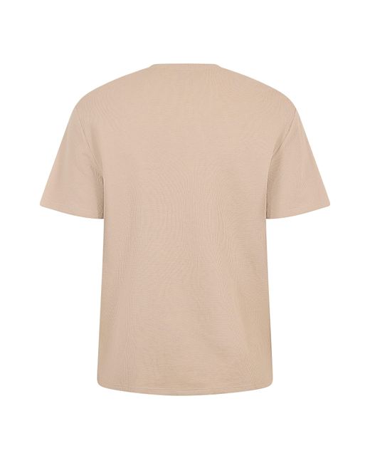 Boss Natural Bodywear Waffle T-Shirt With Structured Design for men