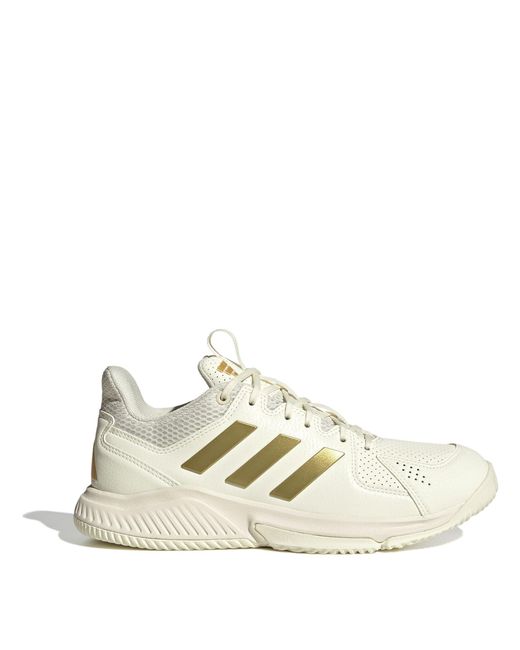 Adidas Natural Court Flight Netball Shoes
