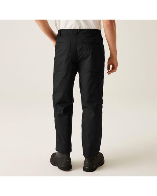 Regatta Black Lined Action Trousers for men