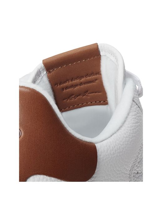 Polo Ralph Lauren White Master Court Trainers for men