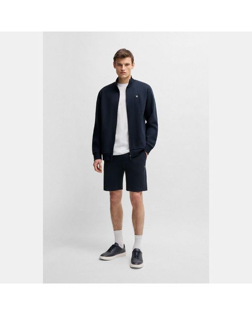 Boss Blue C-Leoni 01 Double B Monogram Shorts for men