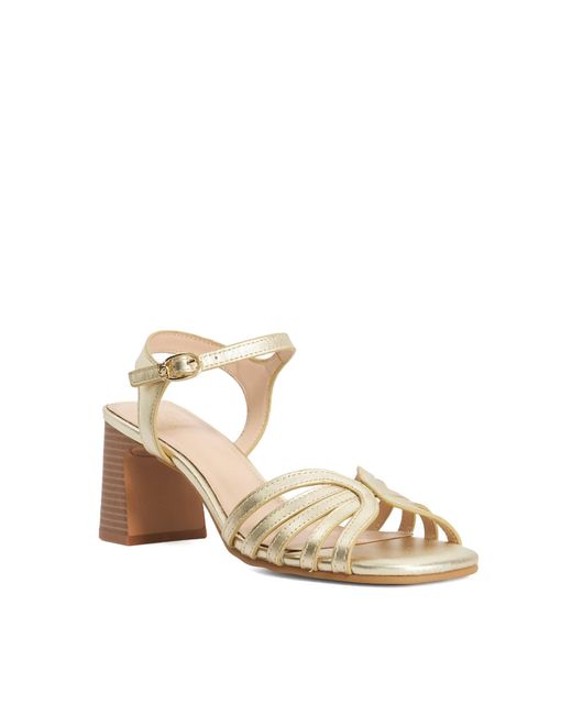 Dune Metallic Jaelle Heeled Sandals