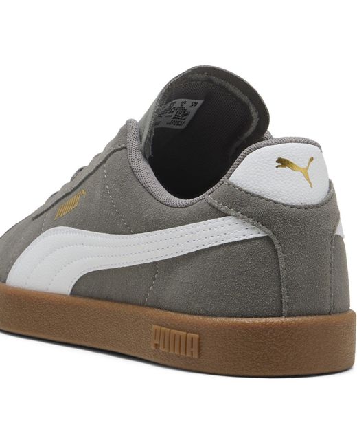 PUMA Gray Low-Top Trainers for men