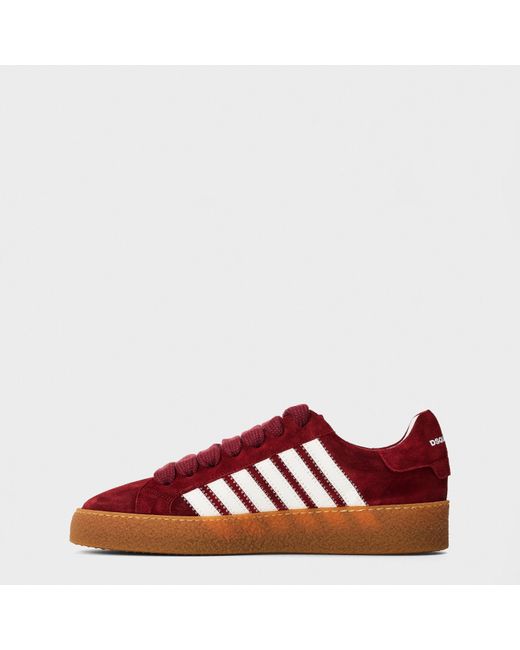 DSquared² Red Low-Top Trainers for men