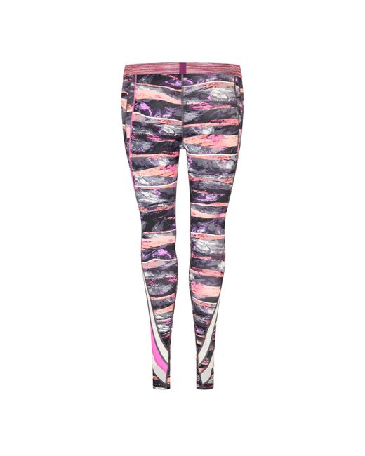 Skins Purple Dnamic Long Top Ladies
